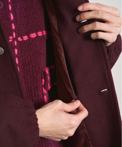 コート ジャケット PHINGERIN WOOL MELTON COACH JACKET (PD-252-JK-041) メンズの画像