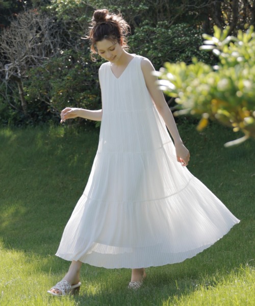 EIMY ISTOIRE（エイミーイストワール） ノースリーブワンピース FREE