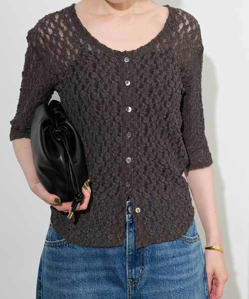 SLOBE IENA カーディガン tyn.TGOR/トゴール SLOBE別注 2way