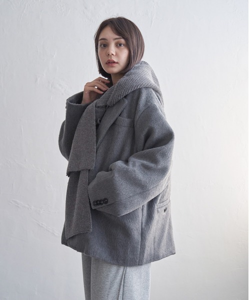 Paloma wool グレー フード付きマフラー Paloma Wool】 CRUSH / COUCOU – ONENESS ONLINE STORE
