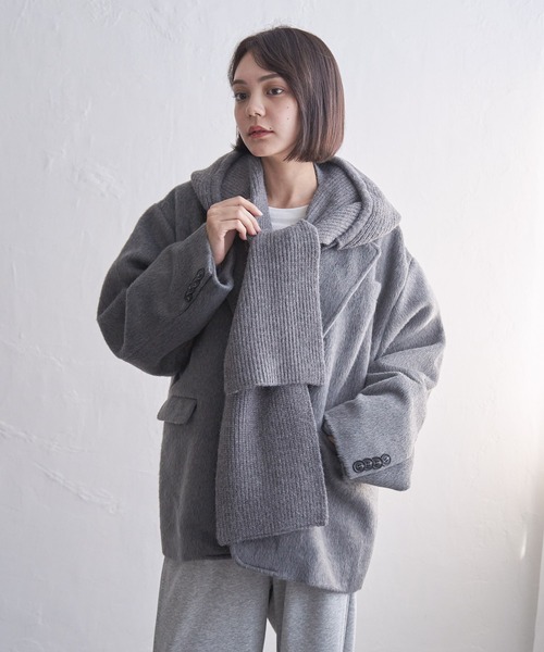 notch. マフラー ストール フードウォーマー/フードマフラー