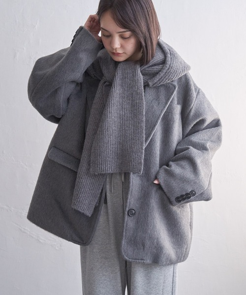 notch. マフラー ストール フードウォーマー/フードマフラー