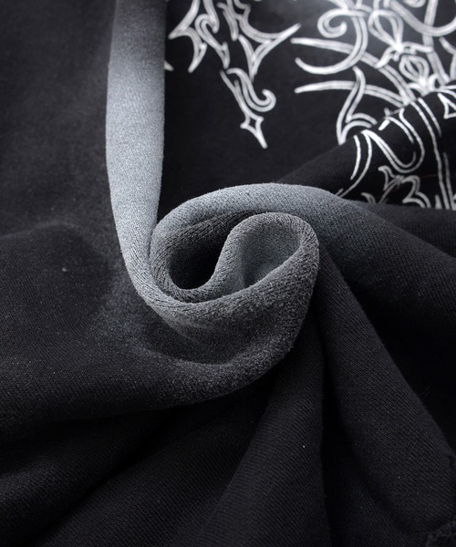 Revo. パーカー 「P.N UNDERGROUND」フードファー スプレー加工 ダブル