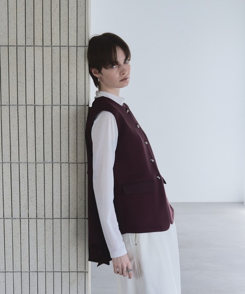 Muel Chic（ミュエルシック） ベスト ジレ Luka vest ルカベスト