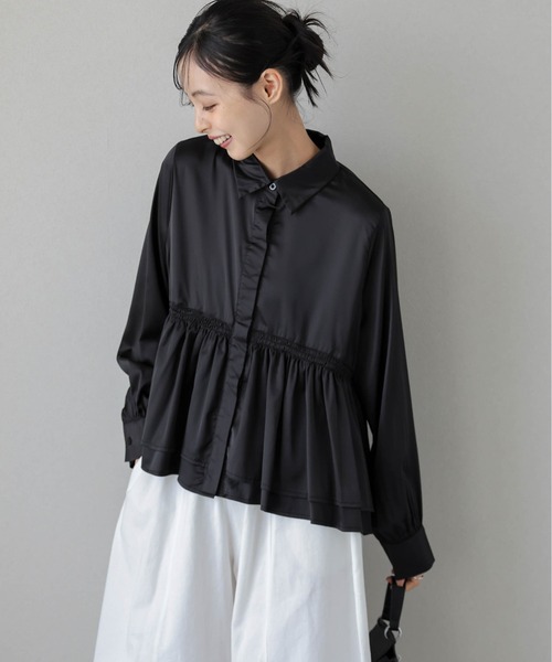 SUGAR BISKET（シュガービスケット） ブラウス シャツ ペプラム