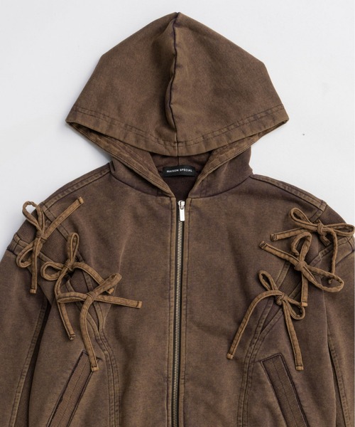 MAISON SPECIAL パーカー 「2025WINTER PRE-ORDER」Shoulder Ribbon