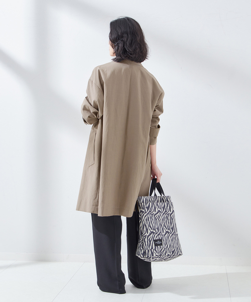 L'ESSAGE ネイビー チェスターコート journal standard L'essage（ジャーナルスタンダード レサージュ