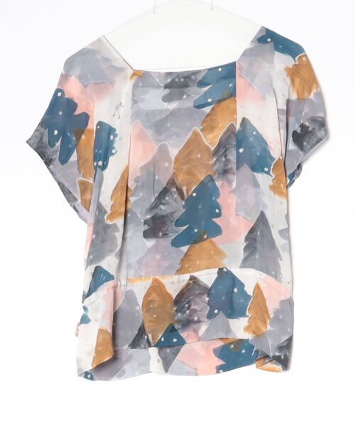 「TSUMORI CHISATO」 半袖ブラウス 02 グレー レディース_画像2