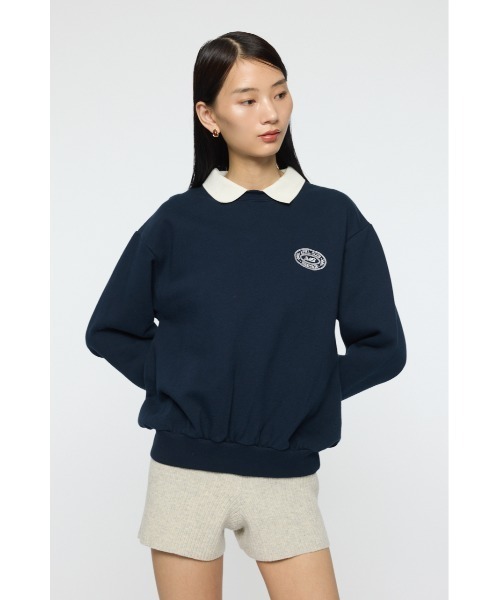 MOUSSY トレーナー スウェット ONE POINT プルオーバー