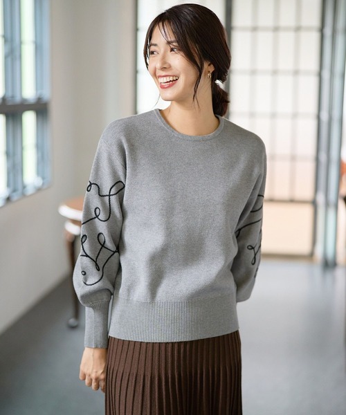 FOUND GOOD（ファウンドグッド） ニット セーター ソデシシュウニット