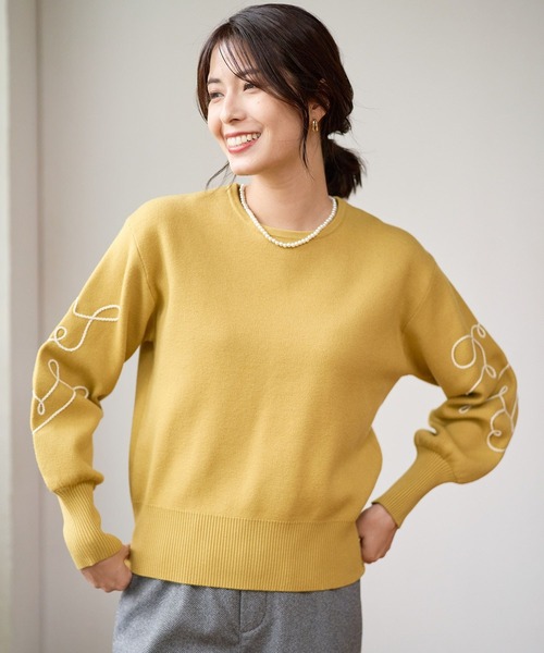 ガ様のページ FOUND GOOD（ファウンドグッド） ニット セーター ソデシシュウニット