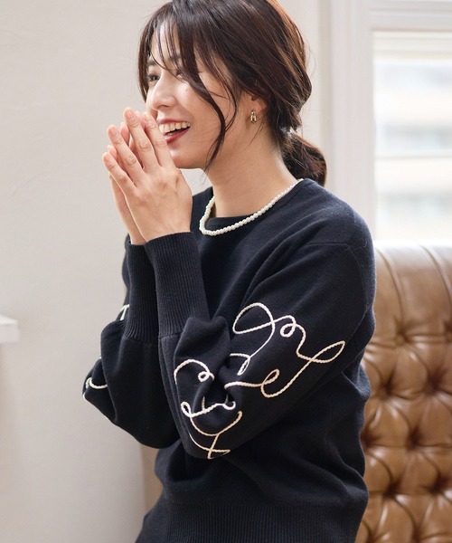 FOUND GOOD（ファウンドグッド） ニット セーター ソデシシュウニット