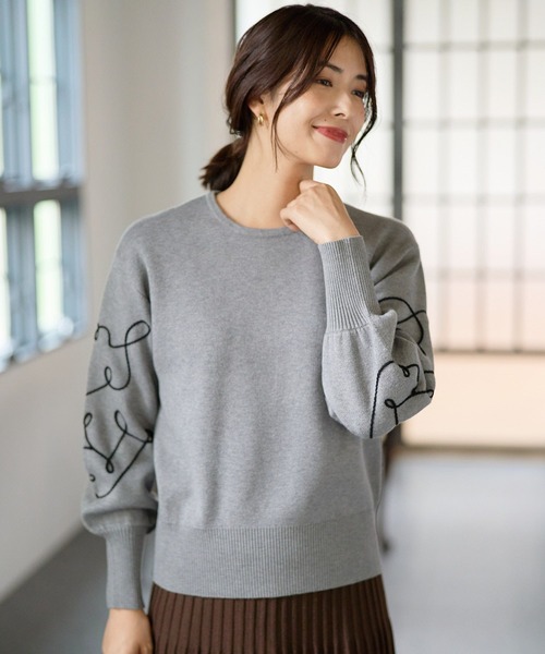 FOUND GOOD（ファウンドグッド） ニット セーター ソデシシュウニット