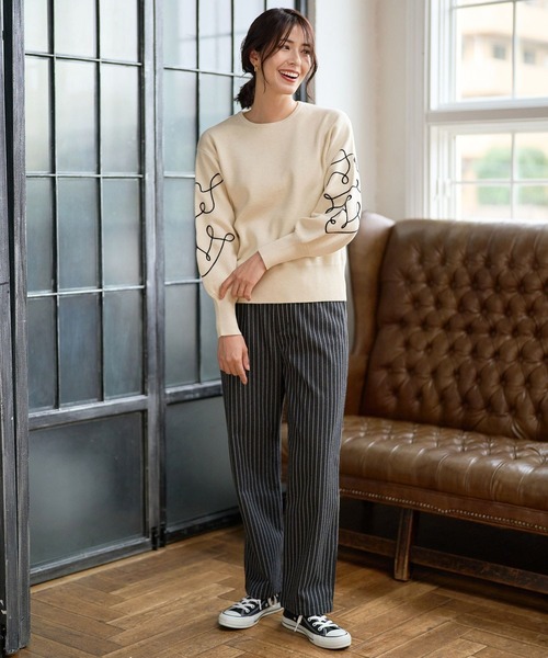 FOUND GOOD（ファウンドグッド） ニット セーター ソデシシュウニット