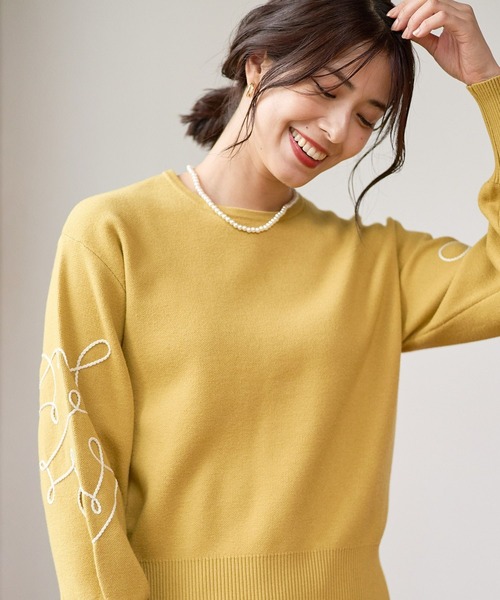 FOUND GOOD（ファウンドグッド） ニット セーター ソデシシュウニット