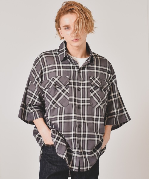 「Starting Over」 半袖シャツ M ベージュ レディース_画像7