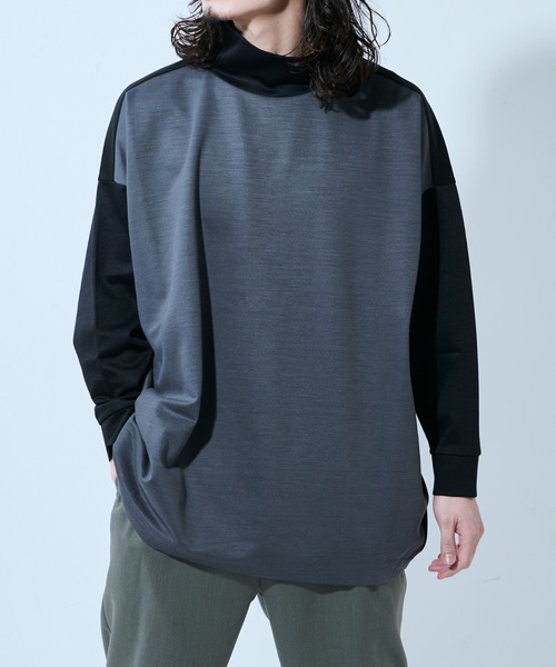 「Lui's」 長袖Tシャツ FREE ネイビー メンズ_画像2