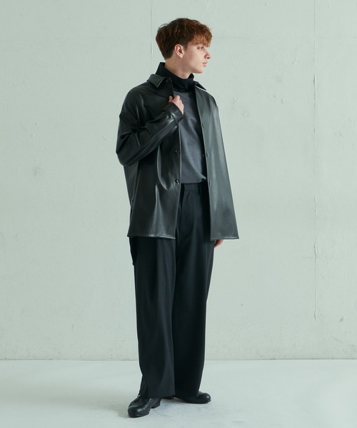 「Lui's」 長袖Tシャツ FREE ネイビー メンズ_画像5