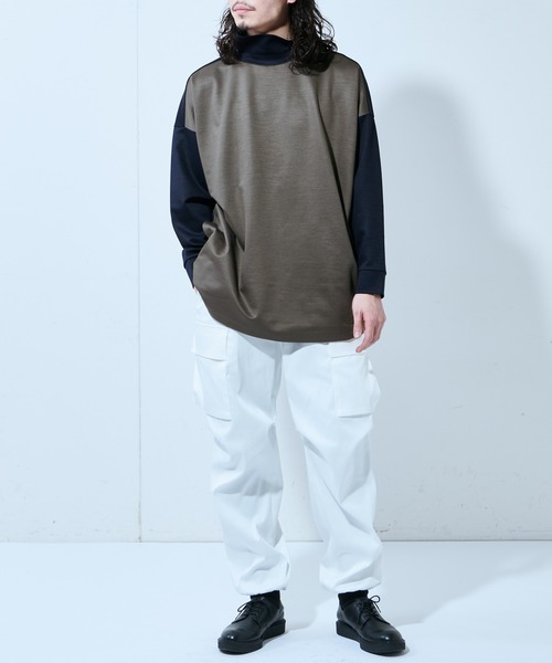 「Lui's」 長袖Tシャツ FREE ネイビー メンズ_画像6