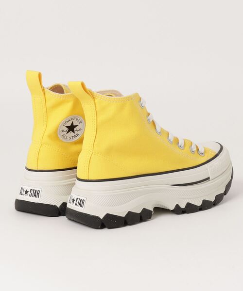 CONVERSE（コンバース） ハイカットスニーカー 4 イエロー レディース