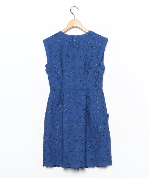 「FLICKA」 ノースリーブワンピース 0 ブルー レディース_画像2