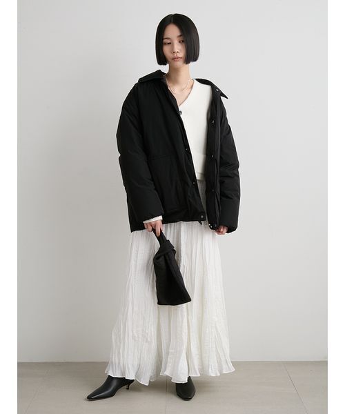 MIESROHE（ミースロエ） ダウンコート ダウンジャケット ステンカラー