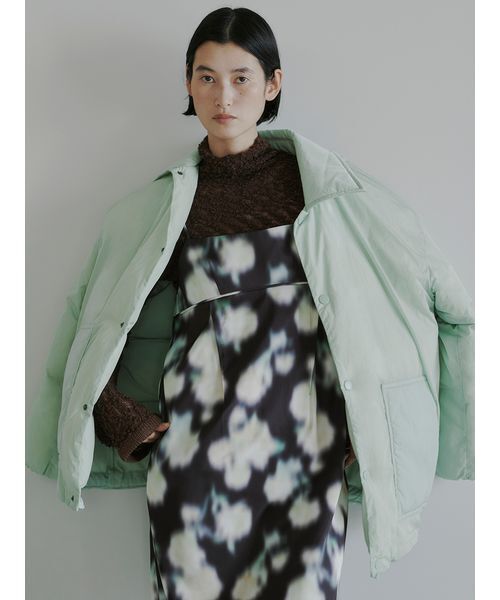 MIESROHE（ミースロエ） ダウンコート ダウンジャケット ステンカラー