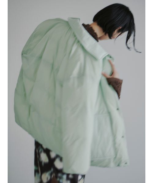 MIESROHE（ミースロエ） ダウンコート ダウンジャケット ステンカラー