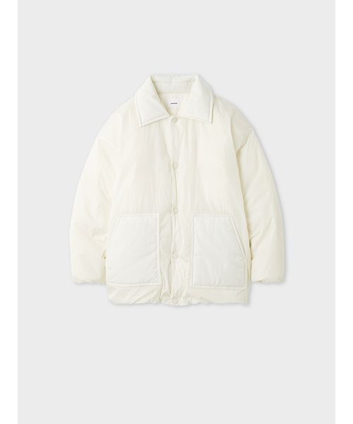 MIESROHE 新作　ステンカラーリサイクルダウン ステンカラーリサイクルダウン(ダウンジャケット/コート)｜アウター