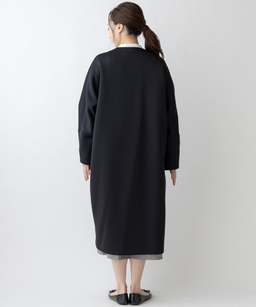 タグ付き未使用　ソーノ　ジャンパー　SONO Sono（ソーノ） ノーカラーコート コート 日本製/UVカット/蓄熱/2WAY