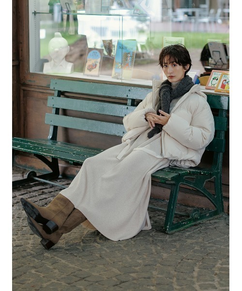 Mila Owen（ミラオーウェン） ダウンコート ダウンジャケット フレンチ