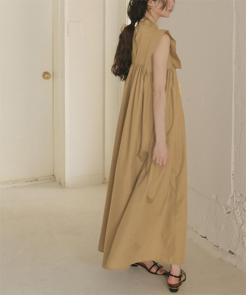 「titivate」 半袖ワンピース M ブラック レディース_画像6