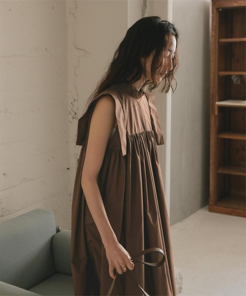 「titivate」 半袖ワンピース M ブラック レディース_画像8