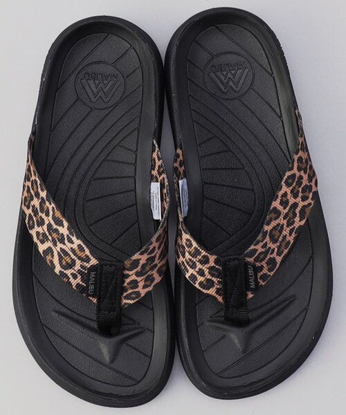 「MALIBU SANDALS」 サンダル 7 ブラック メンズ_画像7