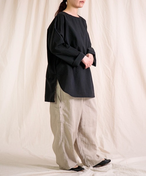 Brocante パンツ 「Brocante / ブロカント」 リネンキャンバス