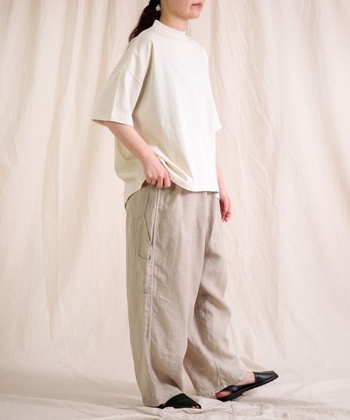 Brocante パンツ 「Brocante / ブロカント」 リネンキャンバス