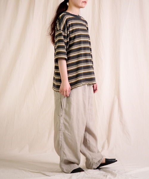 Brocante パンツ 「Brocante / ブロカント」 リネンキャンバス