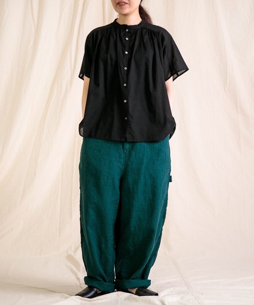Brocante パンツ 「Brocante / ブロカント」 リネンキャンバス