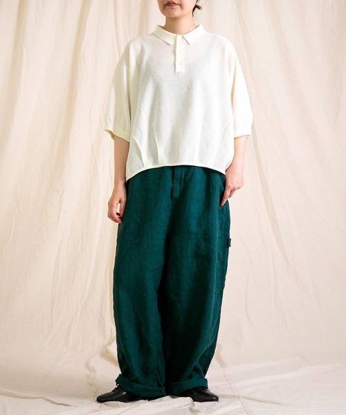 Brocante　ブロカンテ2025年購入パンツ Brocante パンツ 「Brocante / ブロカント」 リネンキャンバス