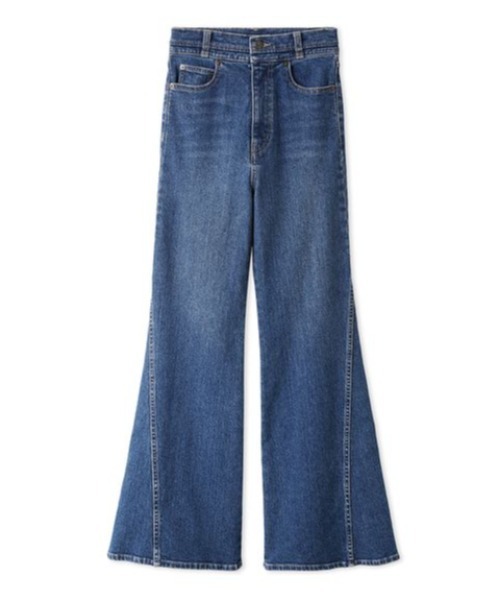 SNIDEL（スナイデル） ブーツカットデニムパンツ 0 グレー レディース