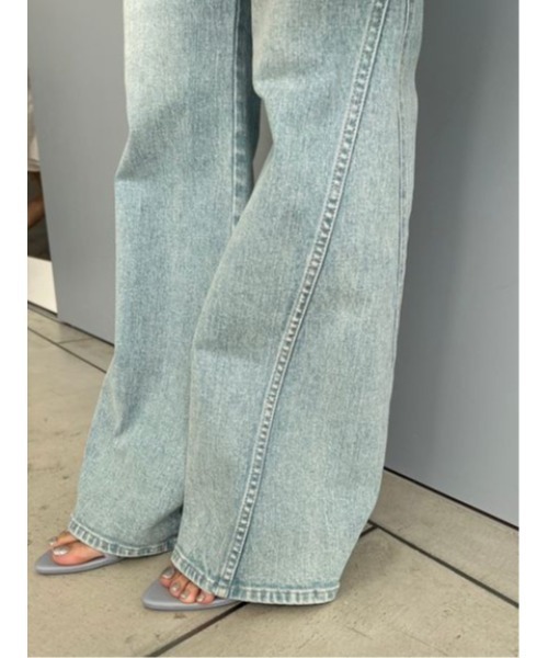 SNIDEL（スナイデル） ブーツカットデニムパンツ 0 グレー レディース