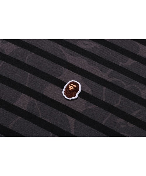「A BATHING APE」 半袖Tシャツ - チャコール メンズの画像