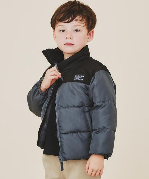 THE SHOP TK ブルゾン アウター 「110-160」スタンドネック中綿