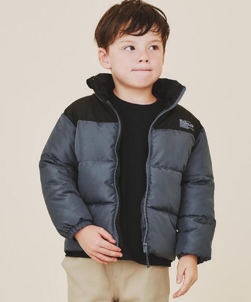 THE SHOP TK ブルゾン アウター 「110-160」スタンドネック中綿