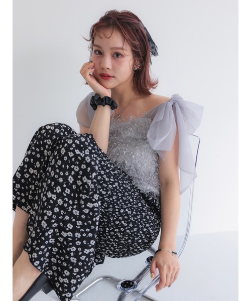 「jumelle」 ノースリーブニット FREE アイボリー レディース_画像9