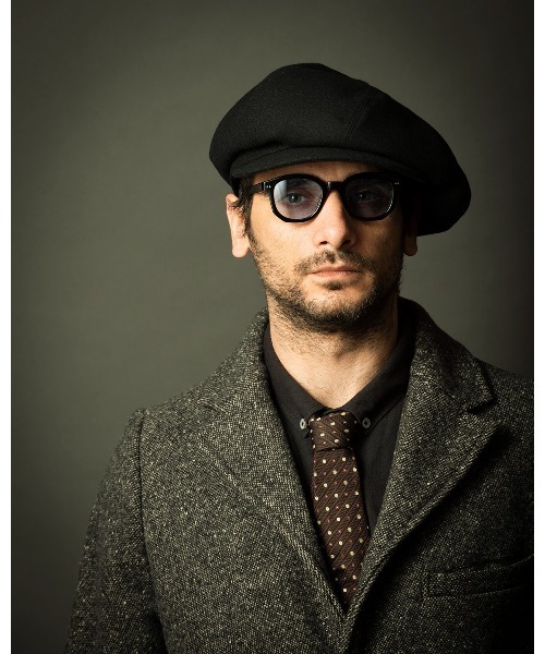 Mr.FATMAN 「MRFATMAN」 キャスケット M ブラック メンズ : ZOZOTOWN