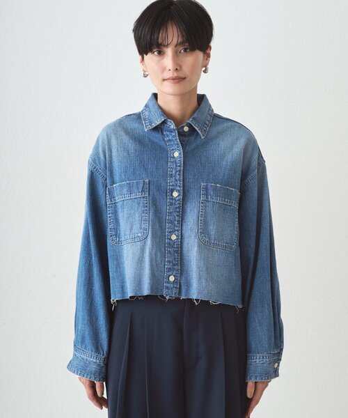 Loungedress（ラウンジドレス） ブラウス シャツ 「JAPAN MADE」デニム