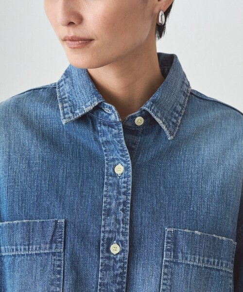 Loungedress（ラウンジドレス） ブラウス シャツ 「JAPAN MADE」デニム