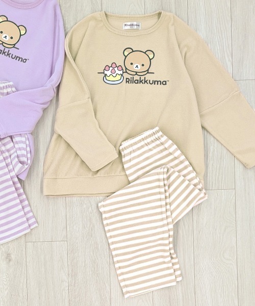 RUGGEDWORKS（ラゲッドワークス） パジャマ 「リラックマ」キッズ 長袖
