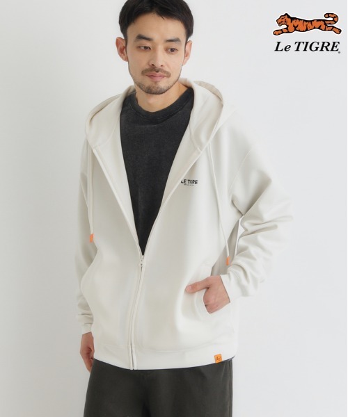 Right-on（ライトオン） パーカー 「Le TIGRE」ダンボールロゴ